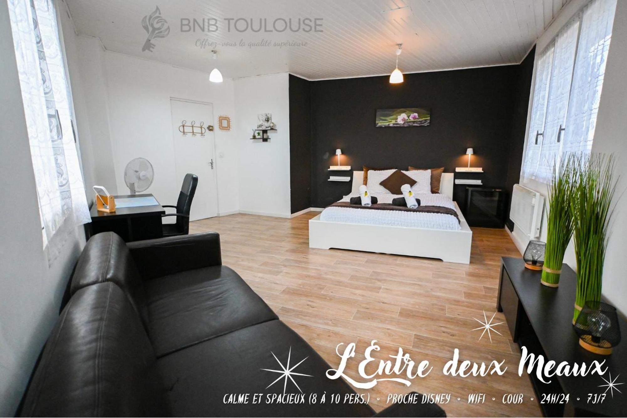 Pause Entre Deux Meaux ► Proche Disneyland Paris ► Wifi ► Netflix ► 24/24H 本嘉德 外观 照片